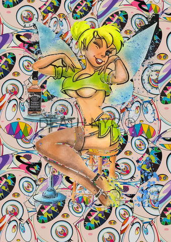 Death04254 Tinkerbell (Edition Of 100) (2022) Art Print