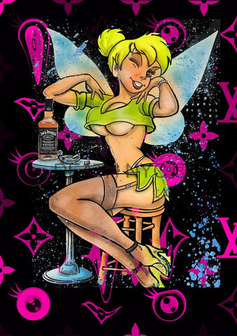 Death04255 Tinkerbell (Edition Of 100) (2022) Art Print
