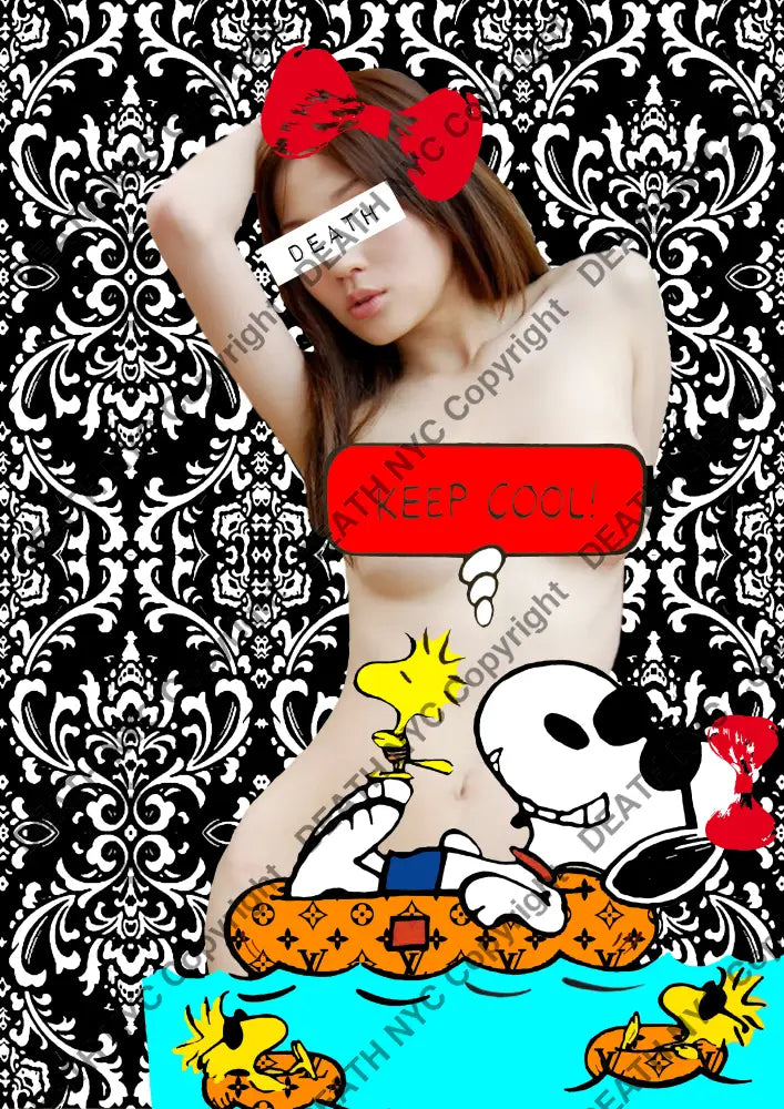 Death04277 Girl (Edition Of 100) (2022) Art Print