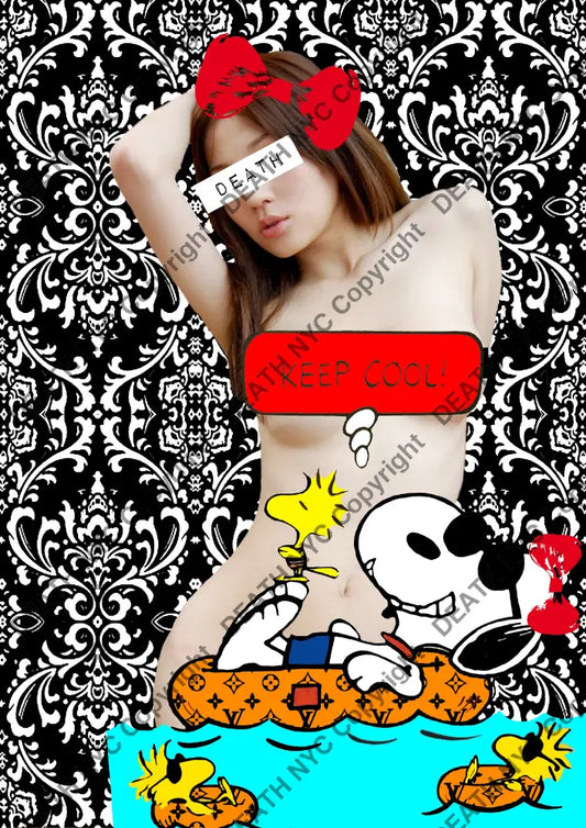 Death04277 Girl (Edition Of 100) (2022) Art Print