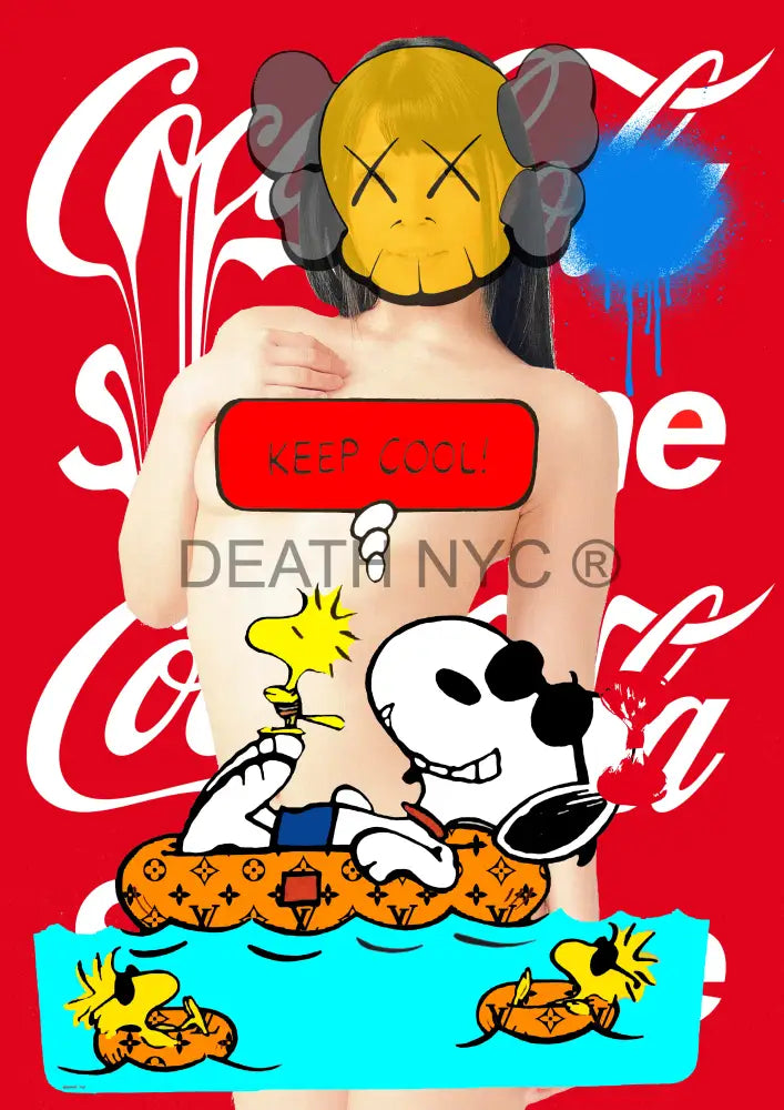 Death04278 Girl (Edition Of 100) (2022) Art Print