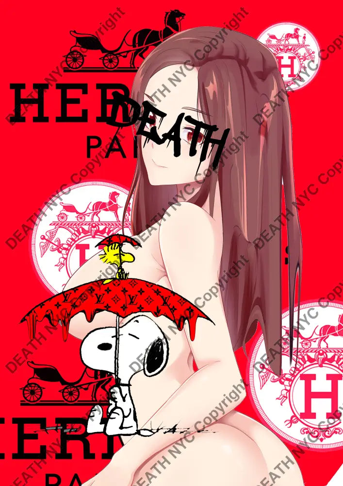 Death04291 Girl (Edition Of 100) (2022) Art Print