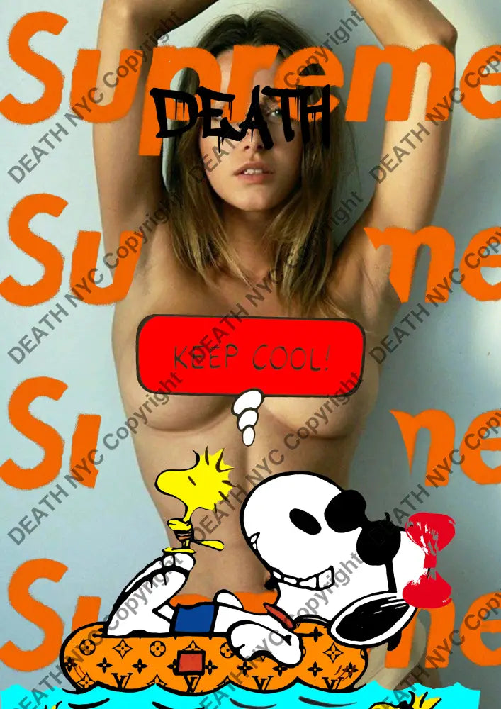 Death042796 Girl (Edition Of 100) (2022) Art Print