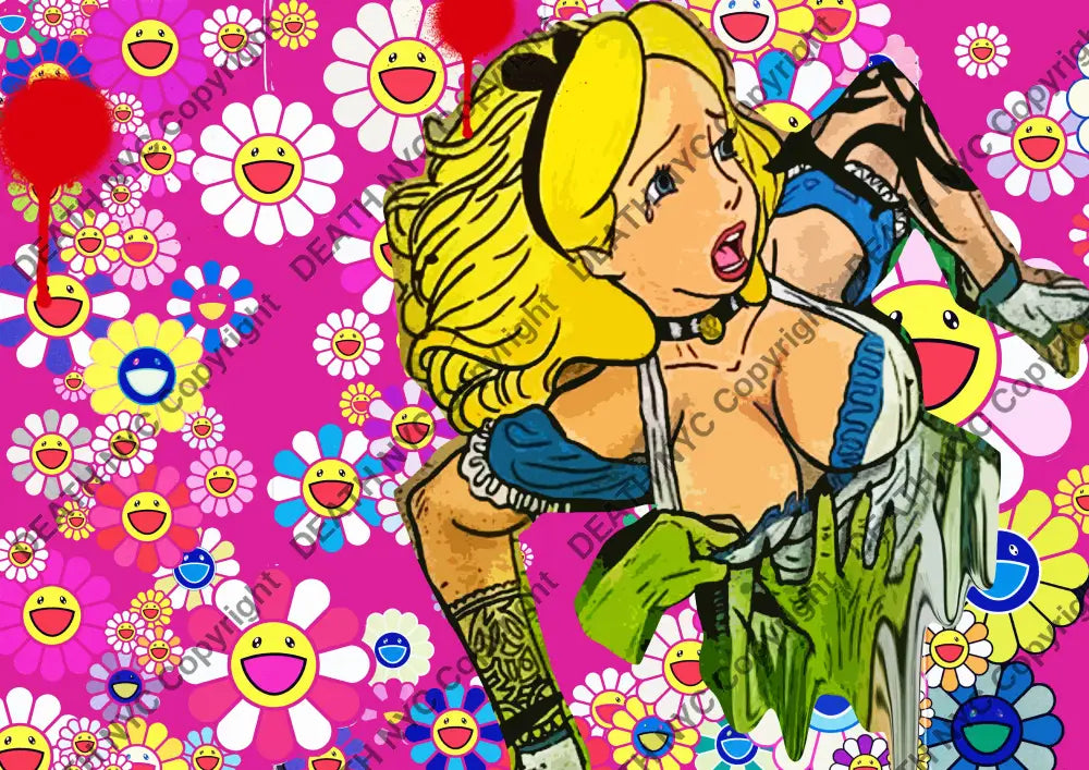 Death04637 Alice (Edition Of 100) (2022) Art Print