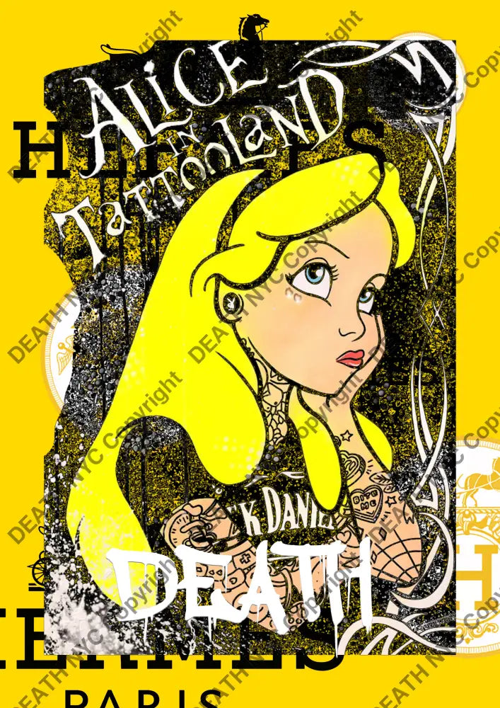 Death04642 Alice (Edition Of 100) (2022) Art Print