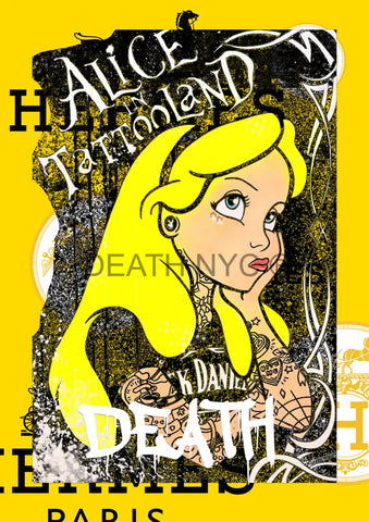 Death04642 Alice (Edition Of 100) (2022) Art Print
