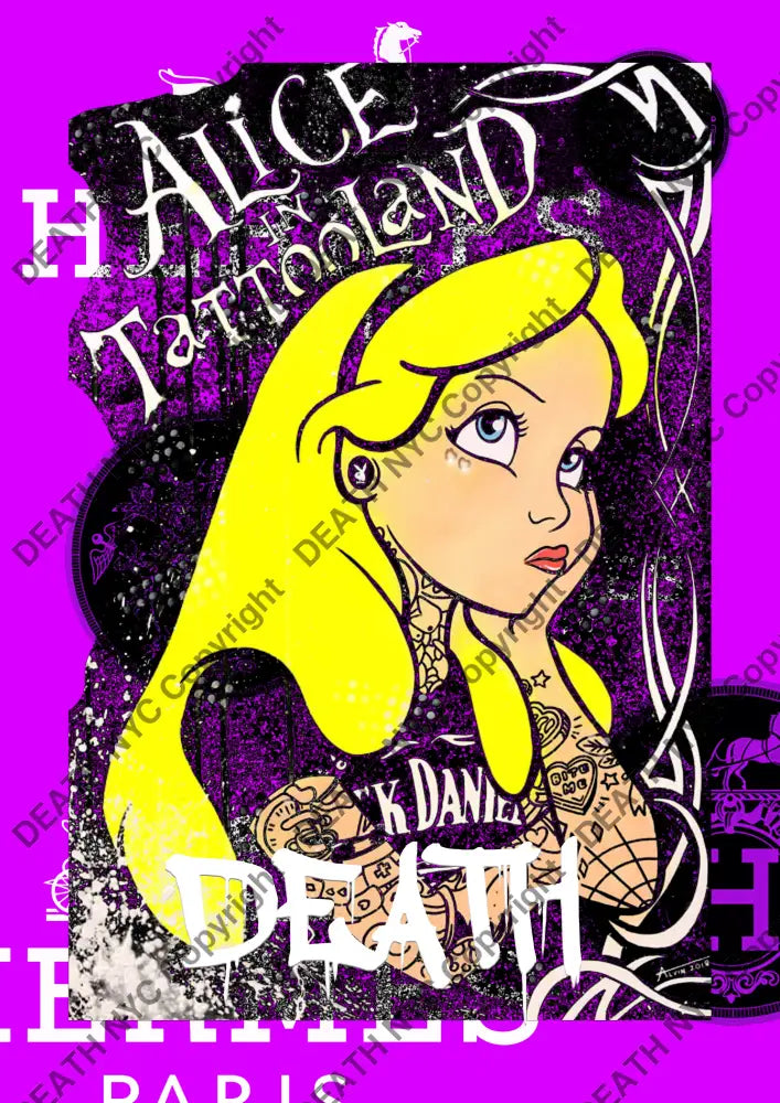 Death04644 Alice (Edition Of 100) (2022) Art Print