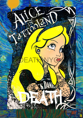 Death04645 Alice (Edition Of 100) (2022) Art Print