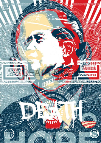 Death04704 Mao (Edition Of 100) (2022) Art Print