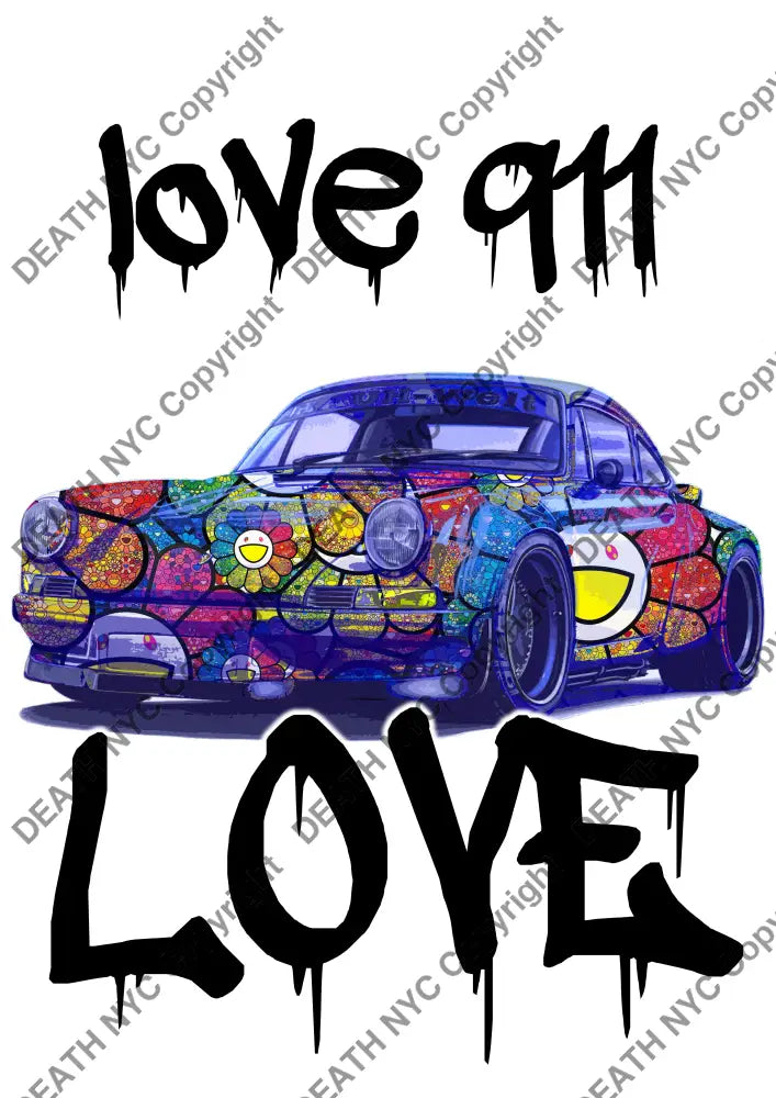 Death0489 45X32Cm (Edition Of 100) (2020) Art Print