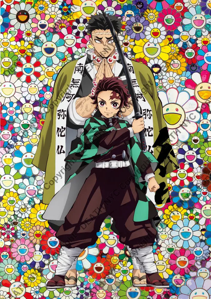 Death0495 Demon Slayer 45X32Cm (Edition Of 100) (2020) Art Print