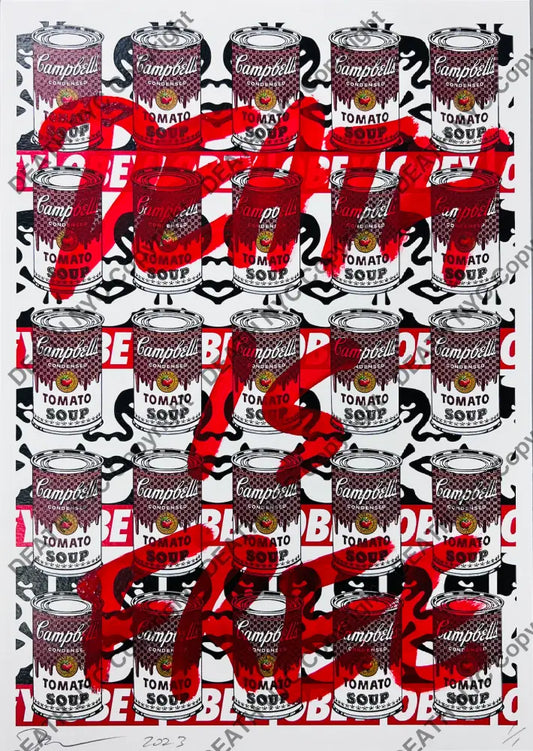Death054 Hand Written (Edition Of One) Art Print