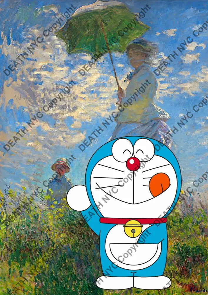 Death0657 Doraemon (Edition Of 100) (2020) Art Print