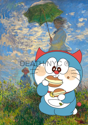 Death0658 Doraemon (Edition Of 100) (2020) Art Print