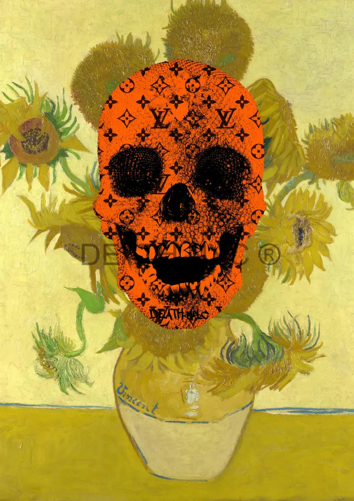 Death0668 Skull (Edition Of 100) (2020) Art Print