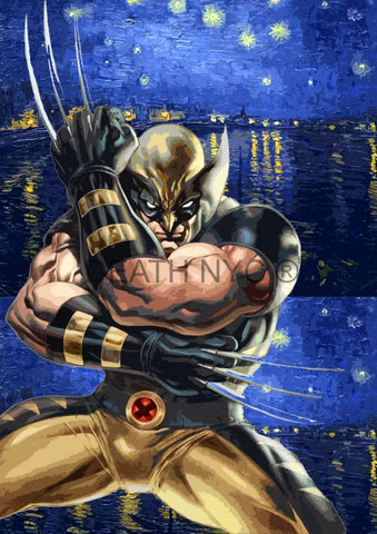 Death0698 Wolverine (Edition Of 100) (2020) Art Print