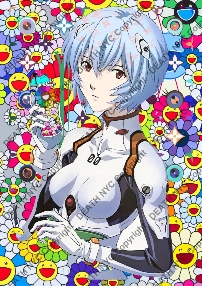 Death0742 Rei (Edition Of 100) (2020) Art Print