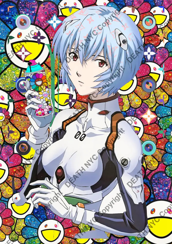 Death0745 Rei (Edition Of 100) (2020) Art Print