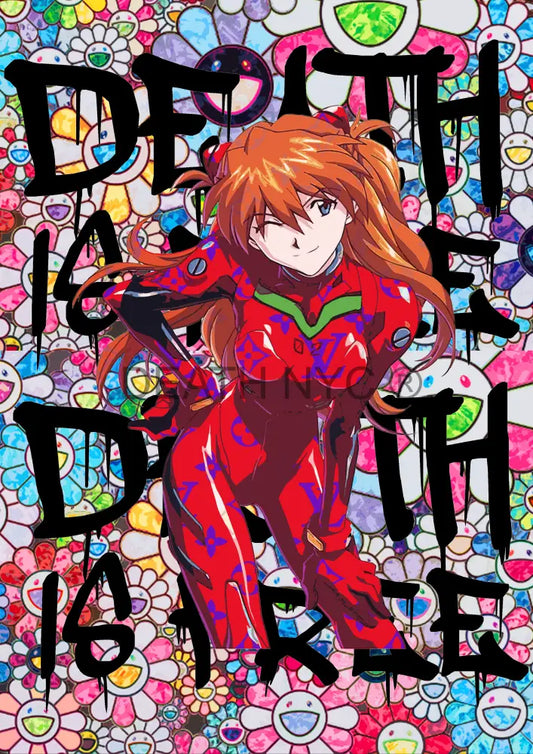 Death0757 Asuka (Edition Of 100) (2020) Art Print