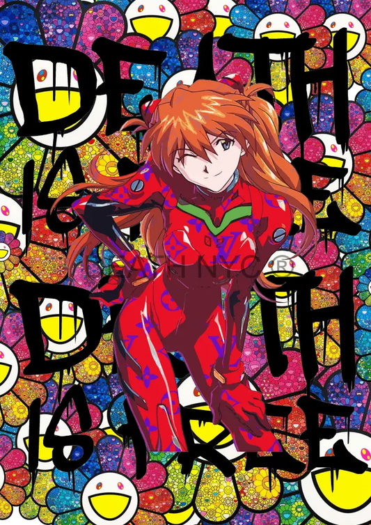 Death0758 Asuka (Edition Of 100) (2020) Art Print