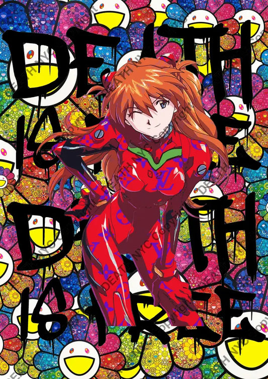 Death0758 Asuka (Edition Of 100) (2020) Art Print