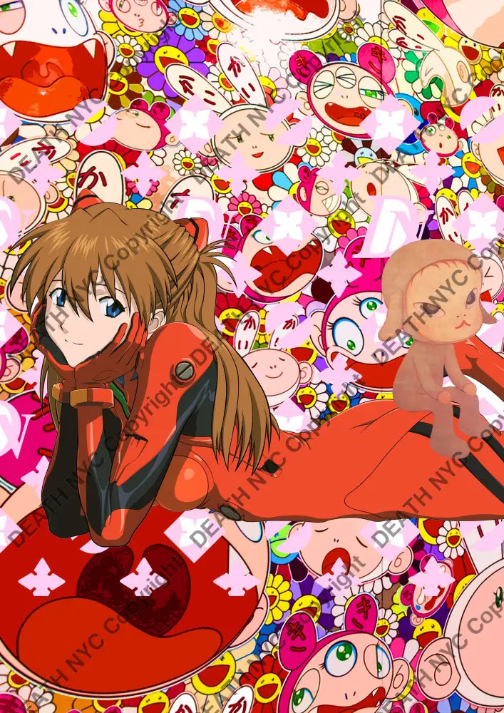 Death0761 Asuka (Edition Of 100) (2020) Art Print