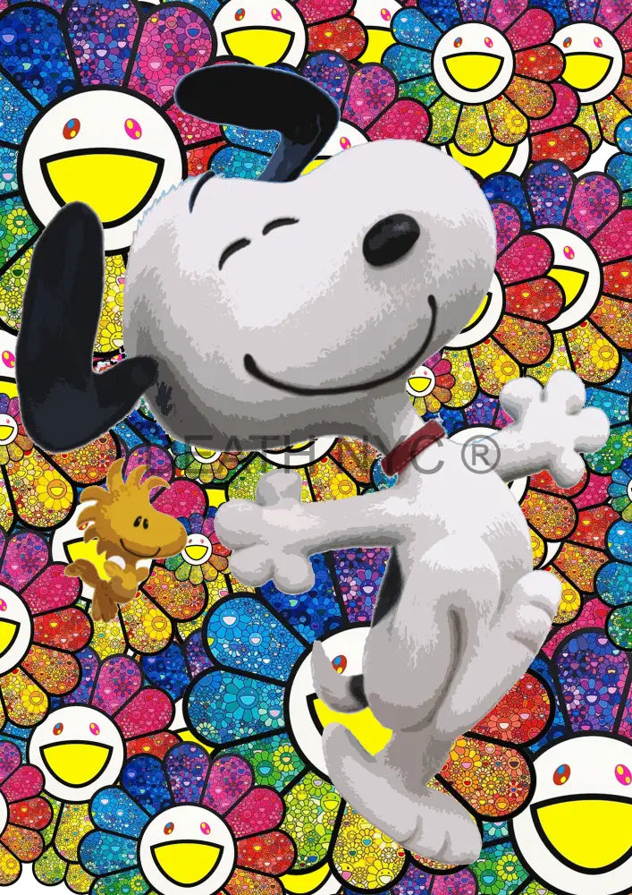 Death0781 Snoopy (Edition Of 100) (2020) Art Print