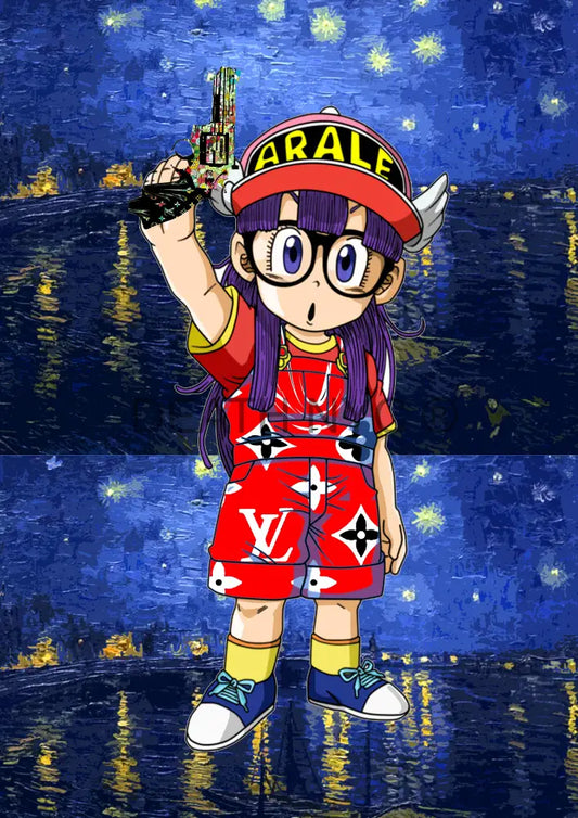 Death0783 Arale (Edition Of 100) (2020) Art Print