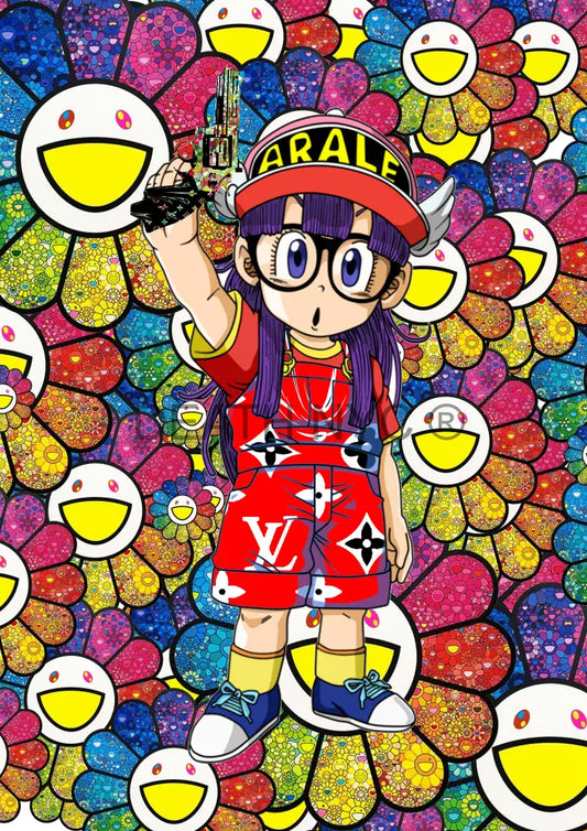 Death0784 Arale (Edition Of 100) (2020) Art Print