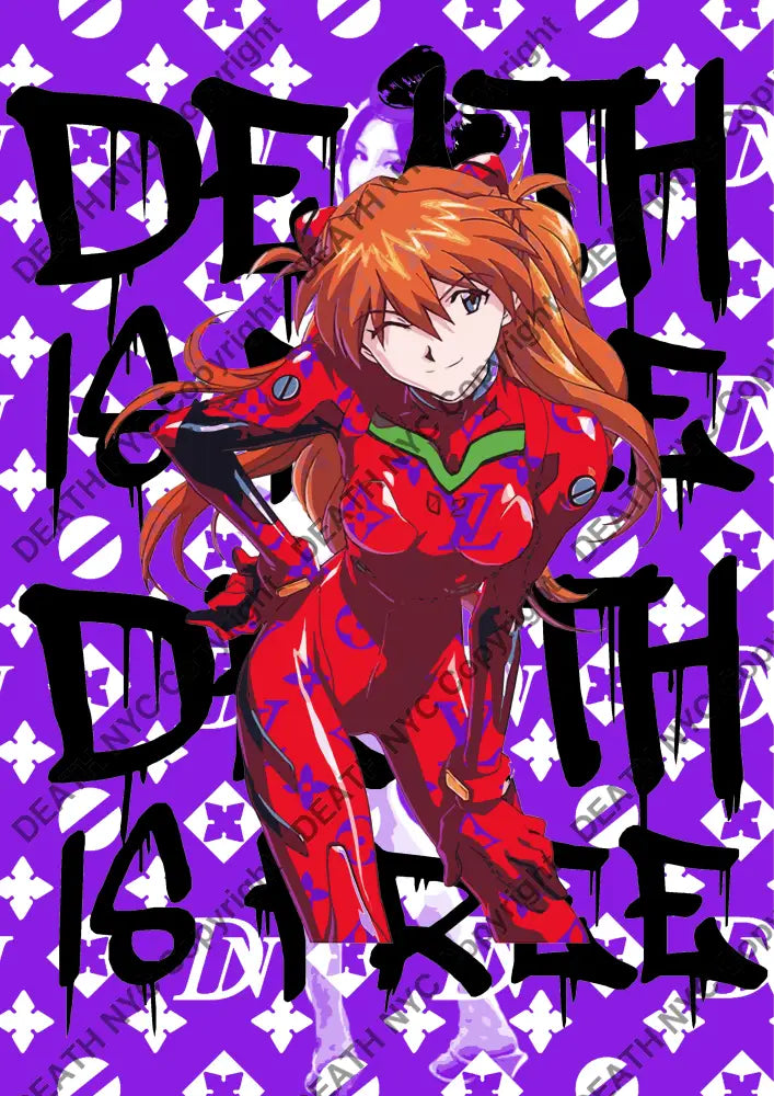 Death0817 Asuka (Edition Of 100) (2020) Art Print
