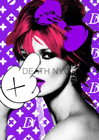 Death0823 Kate Moss (Edition Of 100) (2020) Art Print