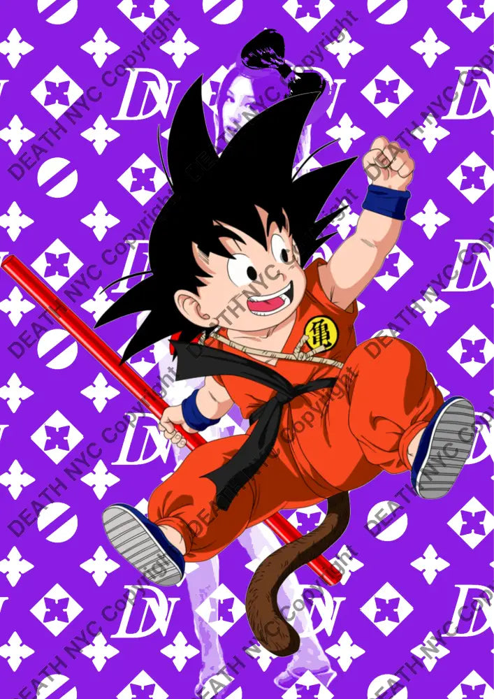 Death0855 Goku (Edition Of 100) (2020) Art Print