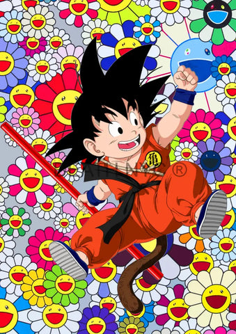Death0858 Goku (Edition Of 100) (2020) Art Print