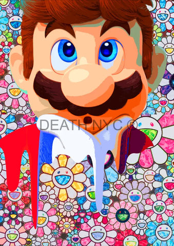 Death0947 Mario (Edition Of 100) (2020) Art Print