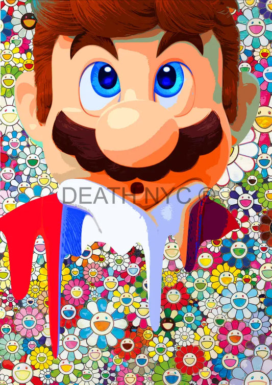 Death0950 Mario (Edition Of 100) (2020) Art Print