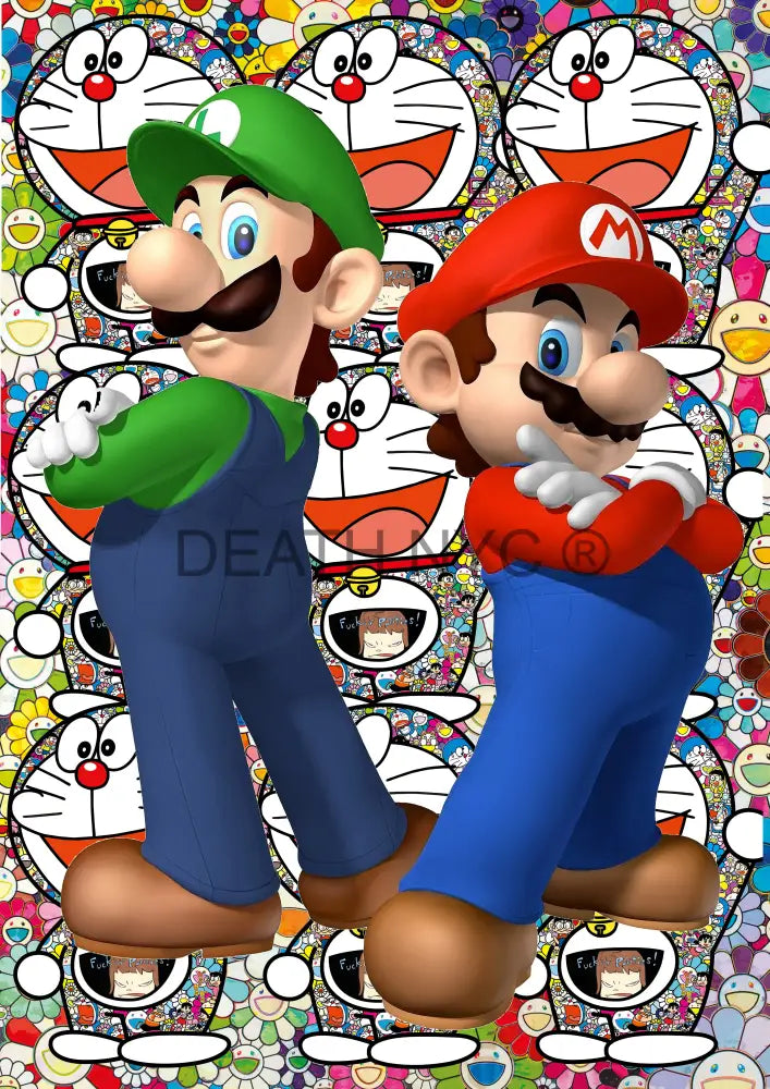 Death0964 Mario (Edition Of 100) (2020) Art Print