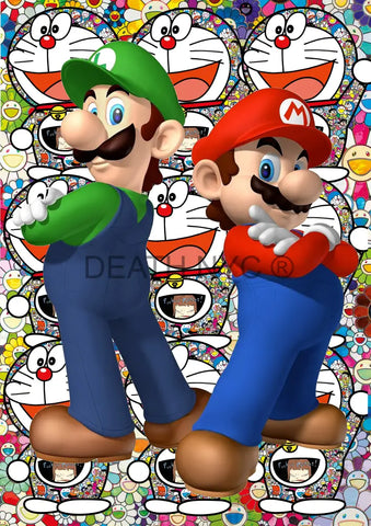 Death0964 Mario (Edition Of 100) (2020) Art Print
