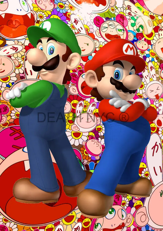 Death0968 Mario (Edition Of 100) (2020) Art Print