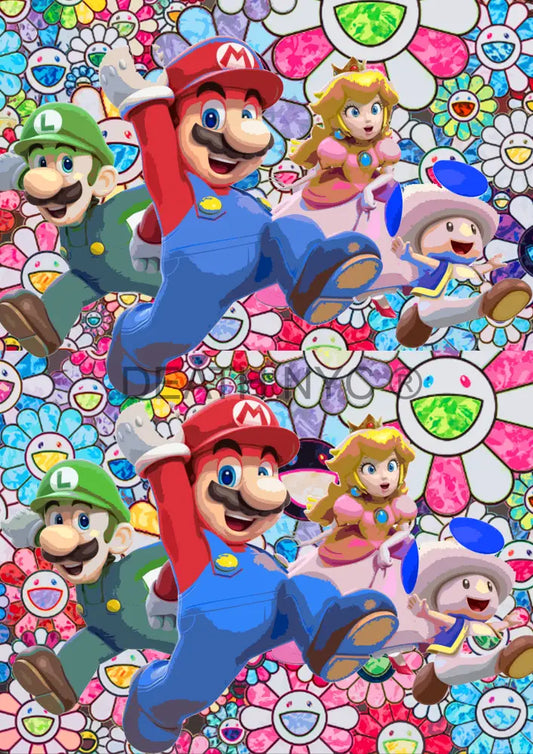 Death0973 Mario (Edition Of 100) (2020) Art Print