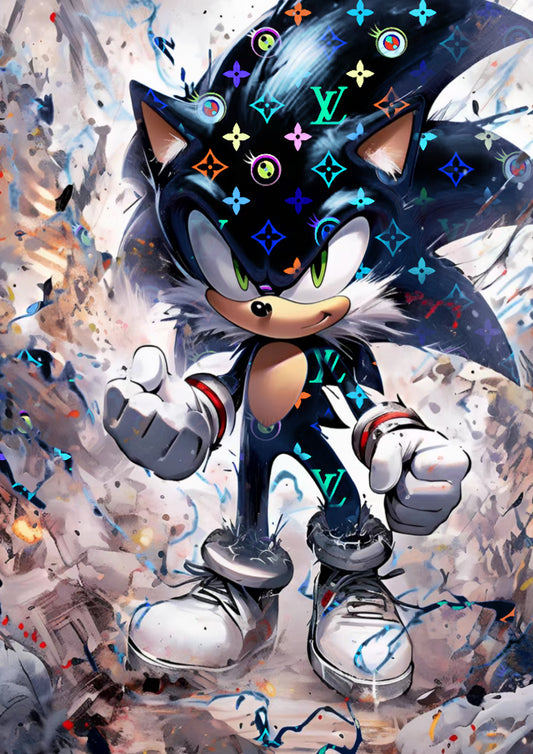 Auction "ZI50 sonic" art print 45x32cm (Edition of 100)