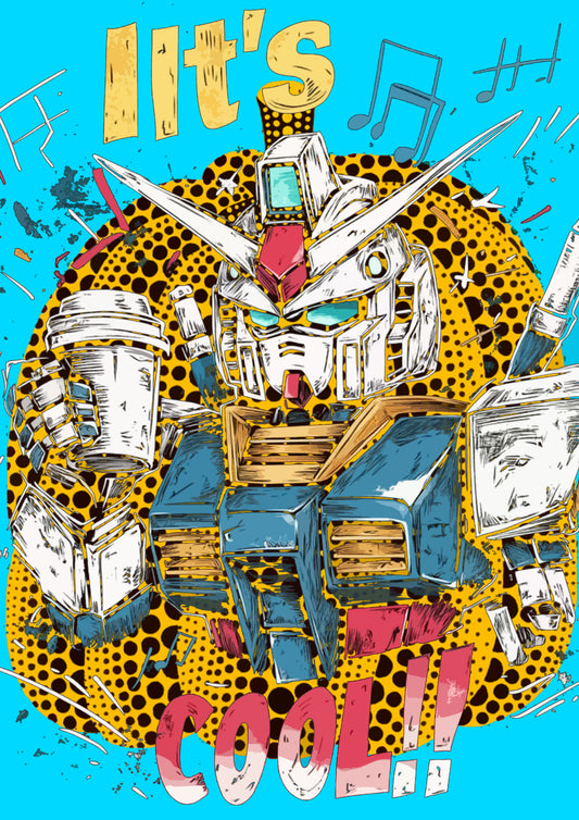 Auction "ZI76 gund" art print 45x32cm (Edition of 100)