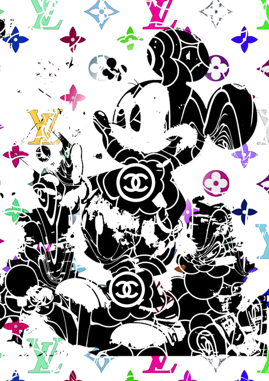 Auction "ZX45 mouse" art print 45x32cm (Edition of 100)