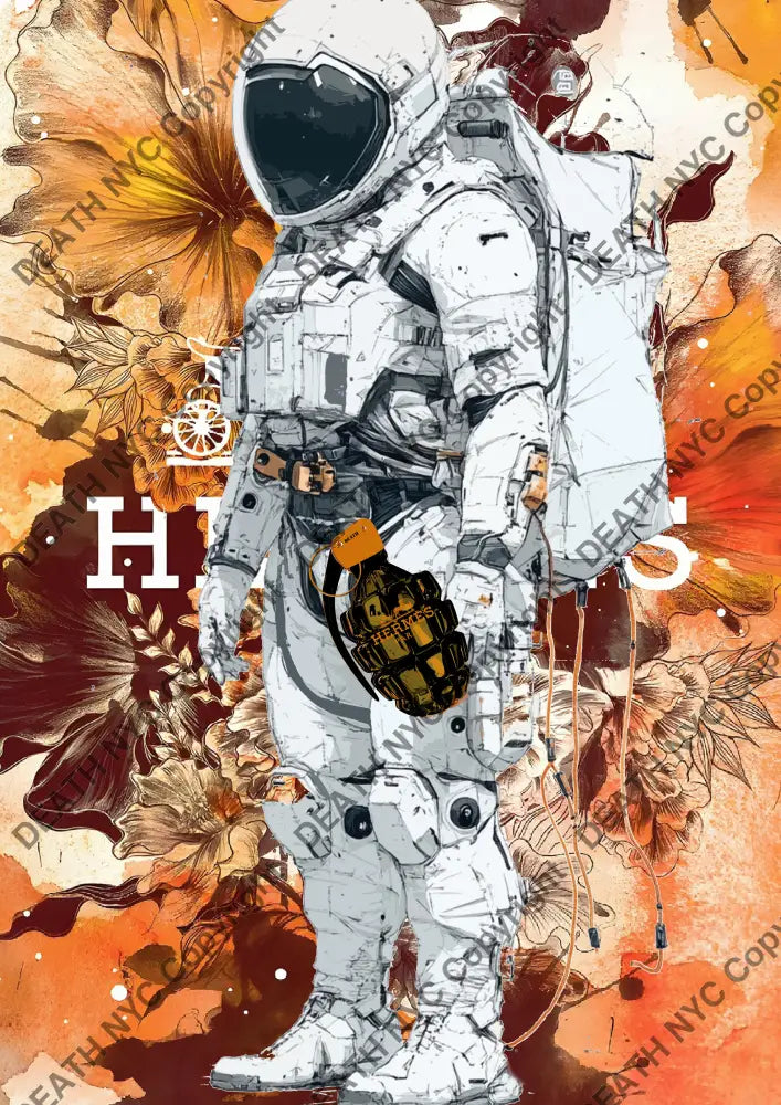 ’Deathab10’’ 45X32Cm (Edition Of 100*) (2024) Astro Art Print