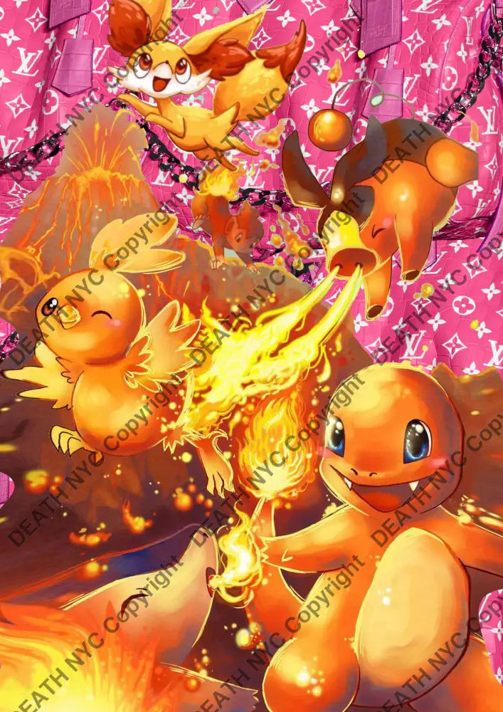 ’Deathab144’’ 45X32Cm Pokemon (Edition Of 100*) (2024) Art Print