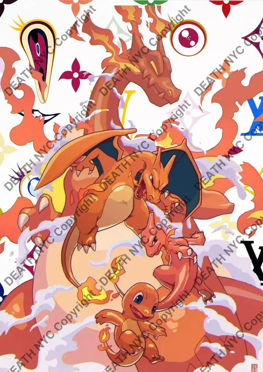 ’Deathab147’’ 45X32Cm Pokemon (Edition Of 100*) (2024) Art Print