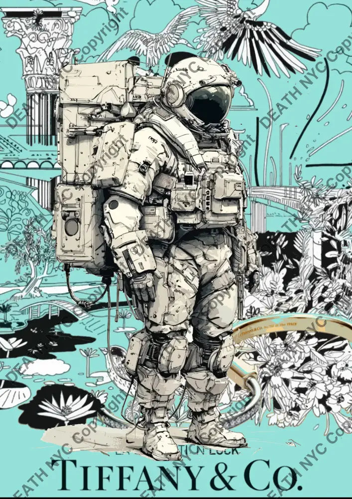 ’Deathab15’’ 45X32Cm (Edition Of 100*) (2024) Astro Art Print