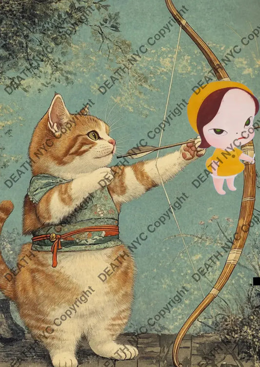 ’Deathab8’’ 45X32Cm (Edition Of 100*) (2024) Cute Art Print