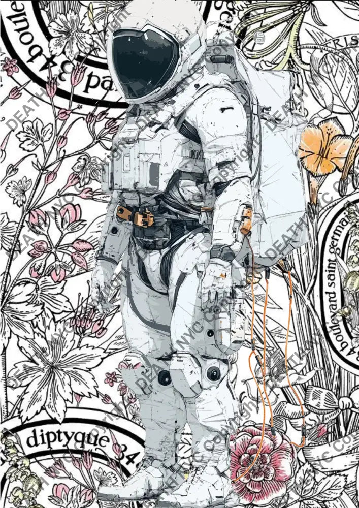 ’Deathab9’’ 45X32Cm (Edition Of 100*) (2024) Astro Art Print