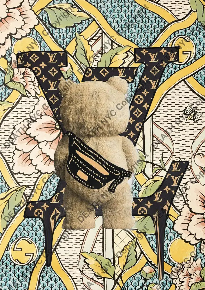 ’DEATHAC100’’ 29x21cm (Edition of 100*) (2024) bear Art Print