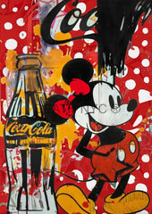 ’Deathac87’’ 45X32Cm Mickey (Edition Of 100*) (2024) Art Print